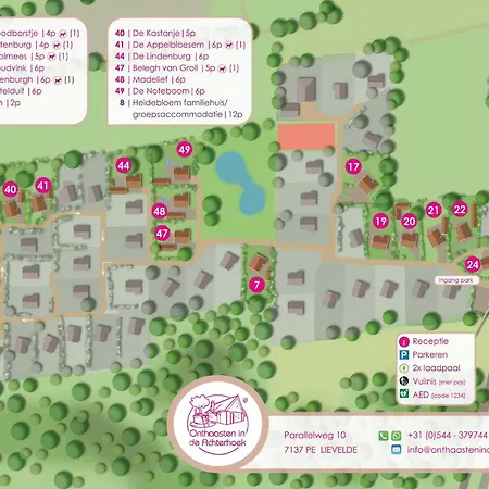 Dom wakacyjny De Kastanje 5-persoons Met Overdekte Lounge En Hottub, Barrelsauna, Stoomsauna, Ligbad, Sunshower, Wifi *