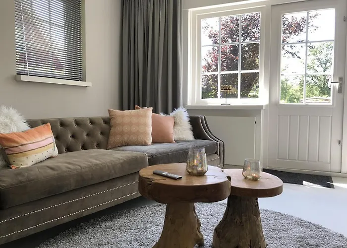 De Kastanje 5-persoons Met Overdekte Lounge En Hottub, Barrelsauna, Stoomsauna, Ligbad, Sunshower, Wifi Lievelde