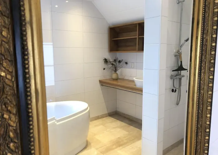 De Kastanje 5-persoons Met Overdekte Lounge En Hottub, Barrelsauna, Stoomsauna, Ligbad, Sunshower, Wifi Сasa de vacaciones *